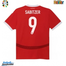 Østerrike Marcel Sabitzer #9 Hjemmedrakt EM 2024 Kortermet